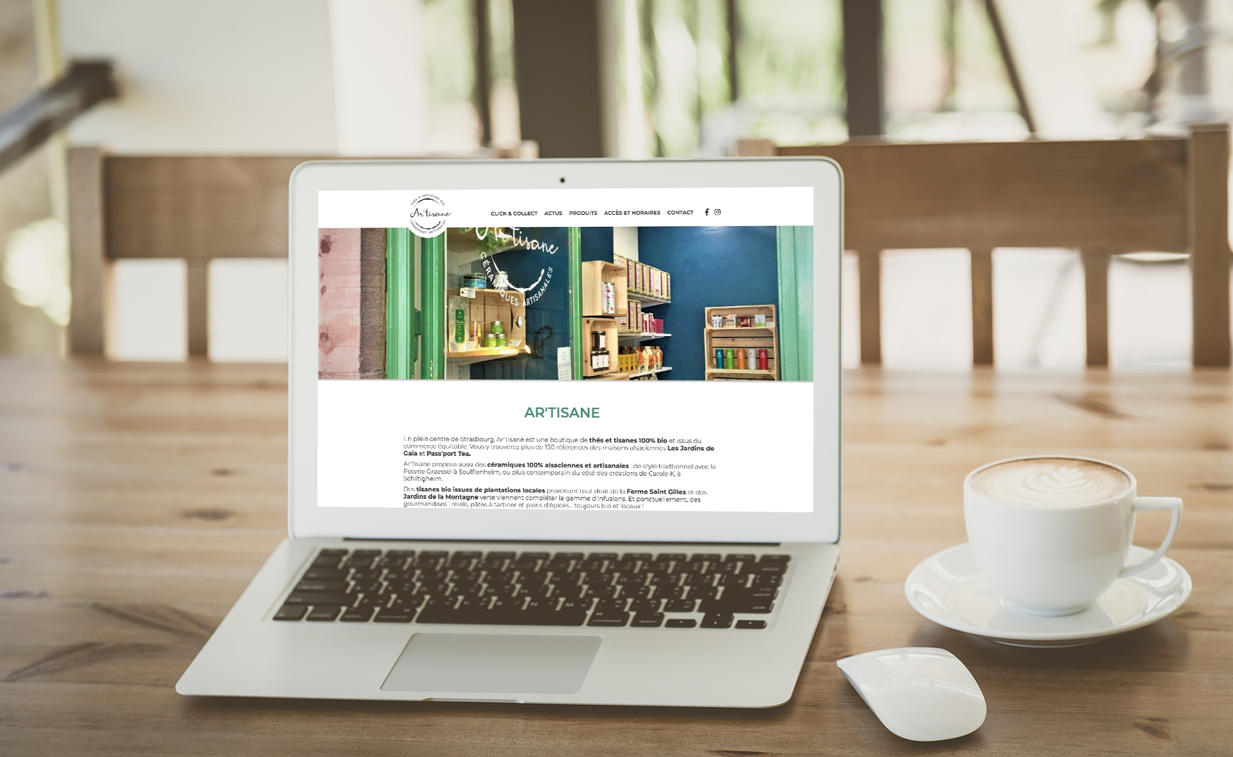 artisane.alsace by Nina Réalisation du site avec Nina